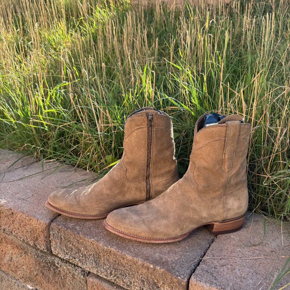 Tecovas The Dean Granite Suede sz 14